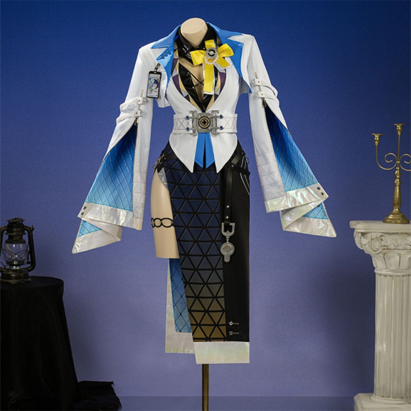 Wuthering Waves Rosella Cosplay Costume Game Women Dress Outfit