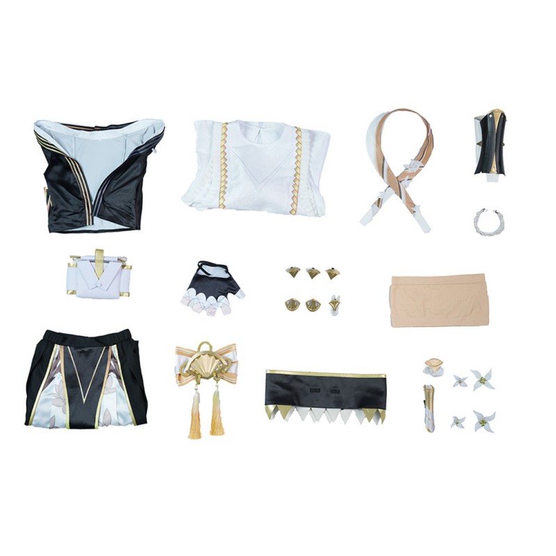 Zenless Zone Zero Hoshimi Miyabi Cosplay Costume Women Dress Suit