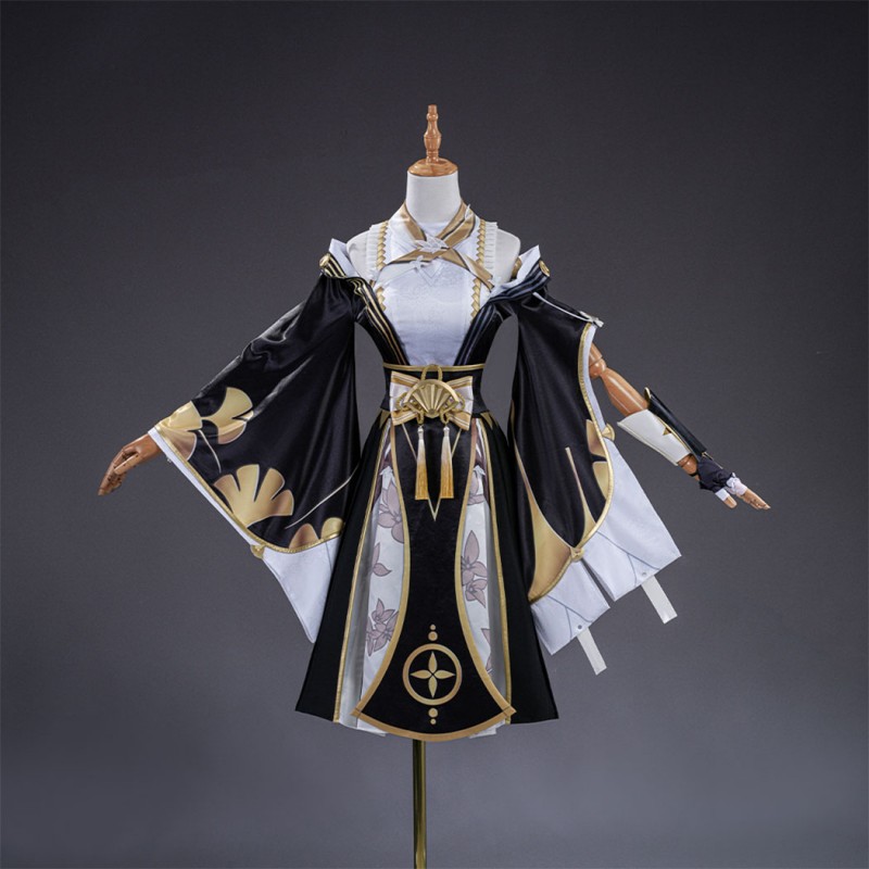 Zenless Zone Zero Hoshimi Miyabi Cosplay Costume Women Dress Suit