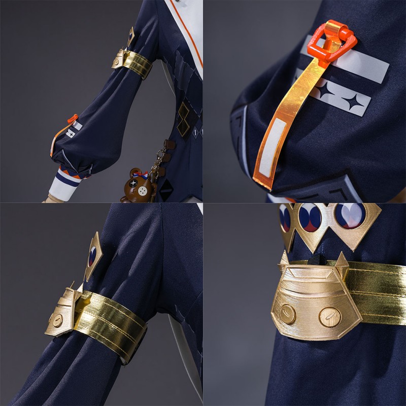Belle Zenless Zone Zero Cosplay Costume Game Women Suit