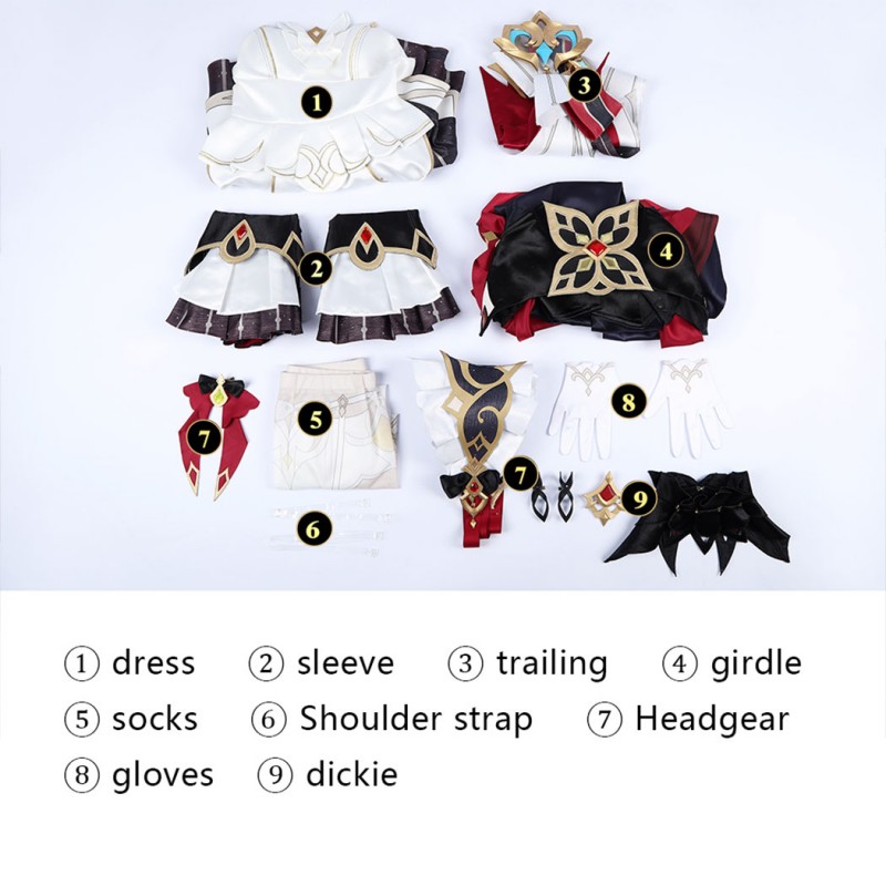 Genshin Impact Sandrone Cosplay Costume Game Women Suit