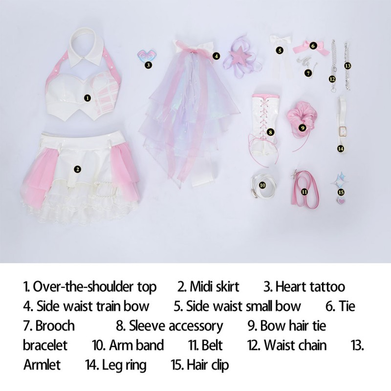 Wuthering Waves Aimis Cosplay Costume Game Women Outfit