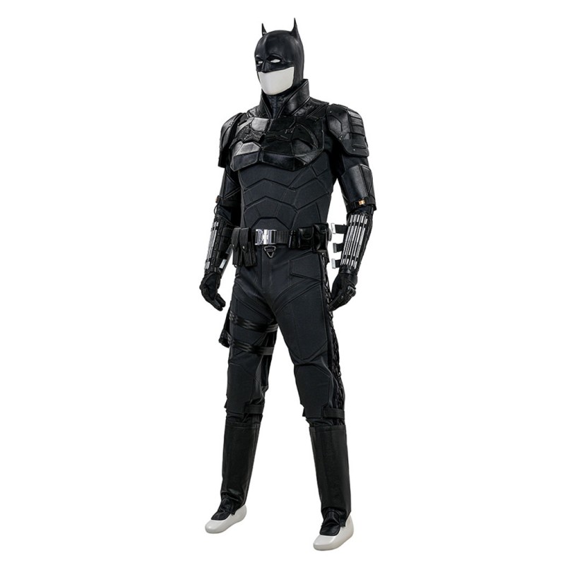 Bruce Wayne Cosplay Costume Black New Suit by Robert Pattinson