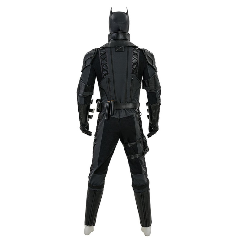 Bruce Wayne Cosplay Costume Black New Suit by Robert Pattinson