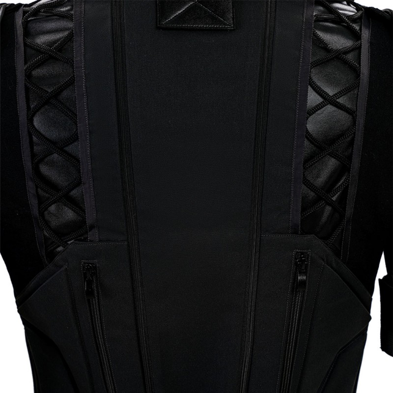Bruce Wayne Cosplay Costume Black New Suit by Robert Pattinson