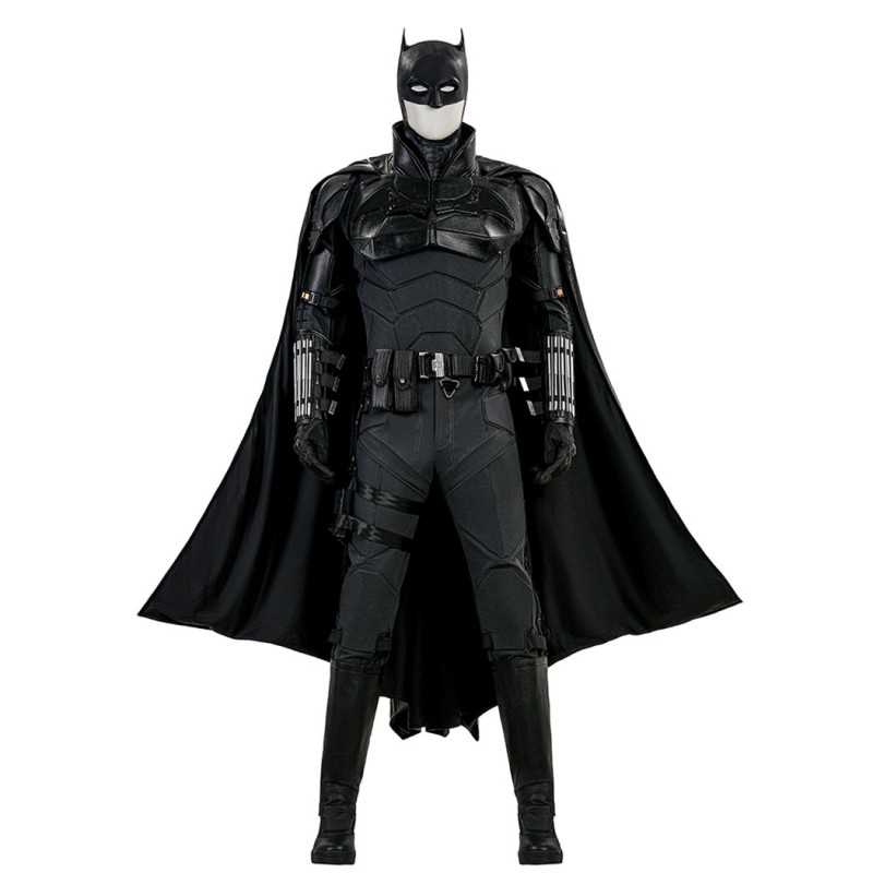 Bruce Wayne Cosplay Costume Black New Suit by Robert Pattinson