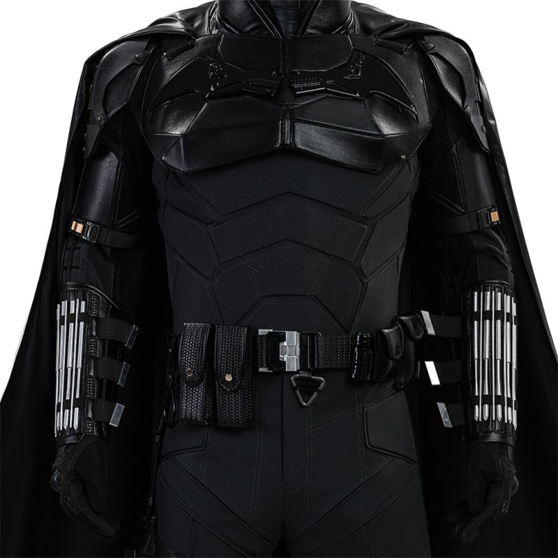 Bruce Wayne Cosplay Costume Black New Suit by Robert Pattinson
