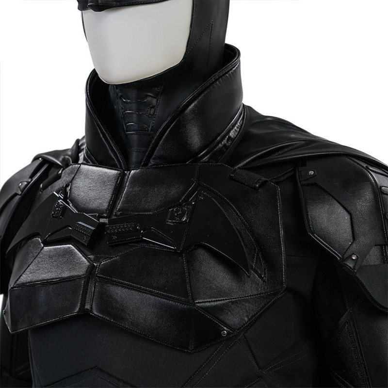 Bruce Wayne Cosplay Costume Black New Suit by Robert Pattinson