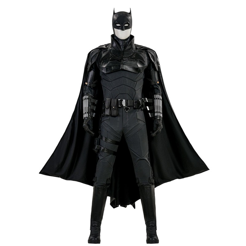 Bruce Wayne Cosplay Costume Black New Suit by Robert Pattinson