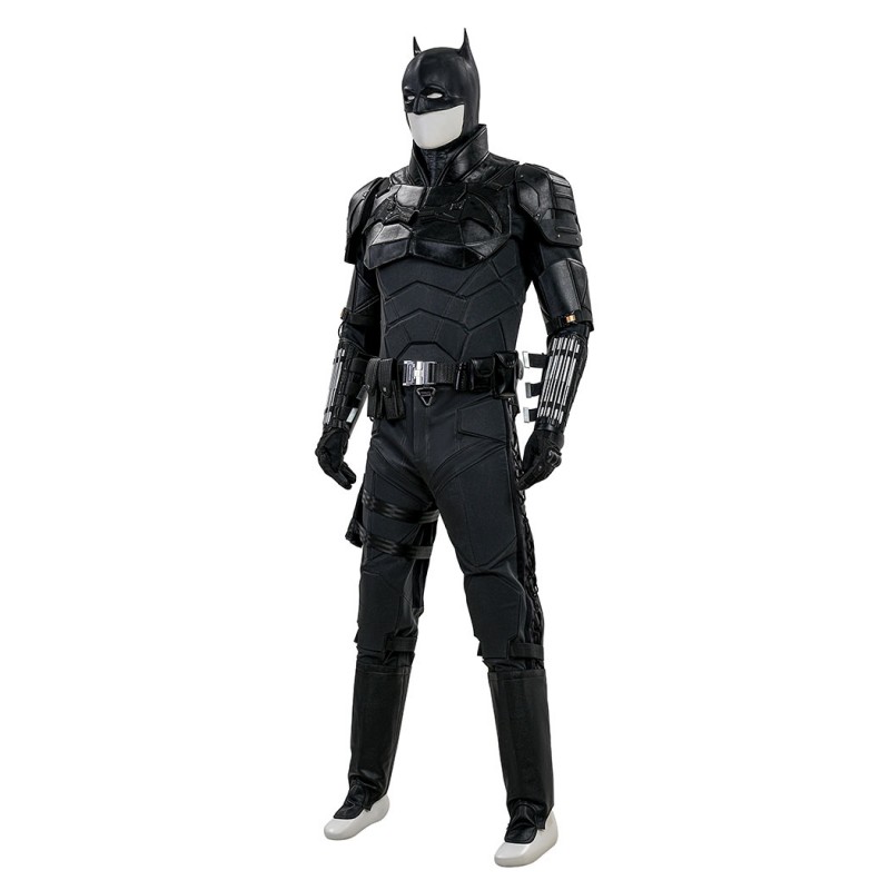 Bruce Wayne Cosplay Costume Black New Suit by Robert Pattinson