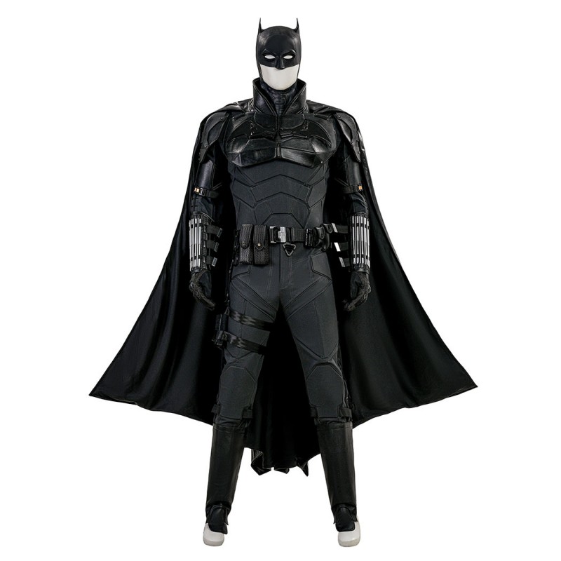 Bruce Wayne Cosplay Costume Black New Suit by Robert Pattinson