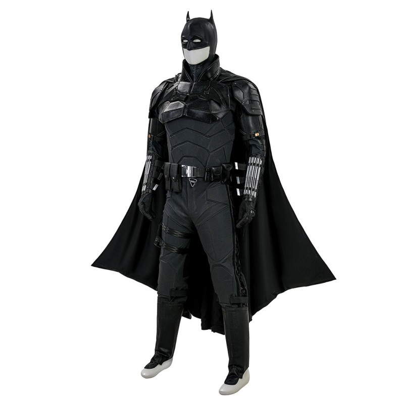 Bruce Wayne Cosplay Costume Black New Suit by Robert Pattinson
