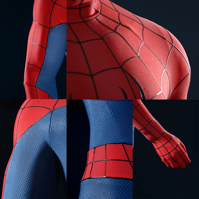 Spider-Man Brand New Day Cosplay Costume Peter Parker Premium Suit Superhero Halloween Outfit for Men