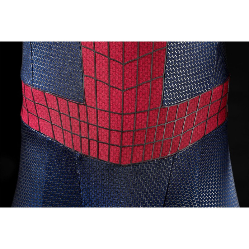 The Amazing Spider-Man 2 Andrew Garfield Peter Parker Cosplay Costume Lycra Suit for Halloween