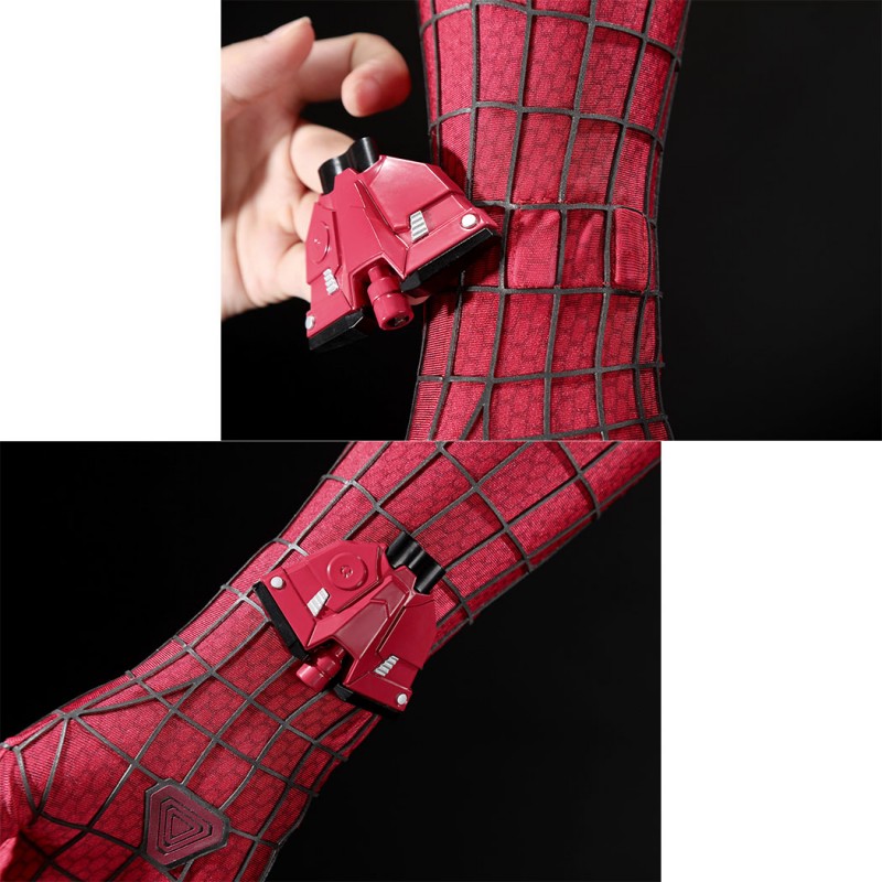 The Amazing Spider-Man 2 Andrew Garfield Peter Parker Cosplay Costume Lycra Suit for Halloween