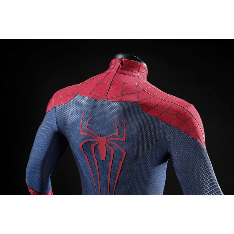 The Amazing Spider-Man 2 Andrew Garfield Peter Parker Cosplay Costume Lycra Suit for Halloween