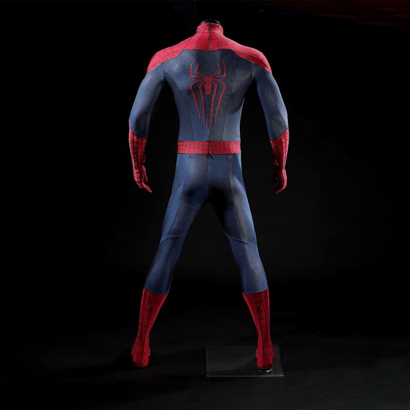The Amazing Spider-Man 2 Andrew Garfield Peter Parker Cosplay Costume Lycra Suit for Halloween