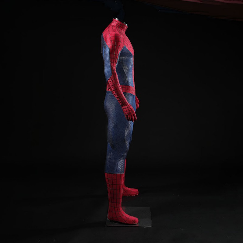 The Amazing Spider-Man 2 Andrew Garfield Peter Parker Cosplay Costume Lycra Suit for Halloween