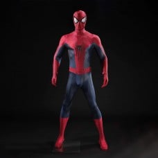The Amazing Spider-Man 2 Andrew Garfield Peter Parker Cosplay Costume Lycra Suit for Halloween