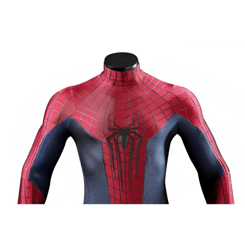 The Amazing Spider-Man 2 Cosplay Costume Peter Parker Suit Superhero Halloween Outfit