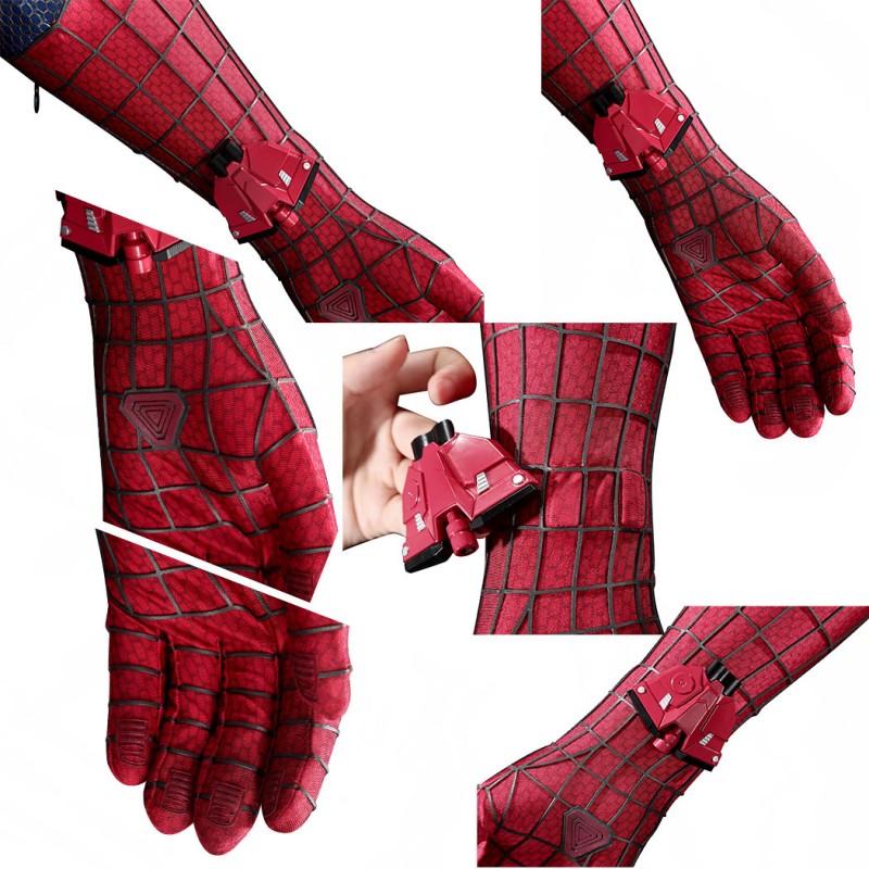 The Amazing Spider-Man 2 Cosplay Costume Peter Parker Suit Superhero Halloween Outfit