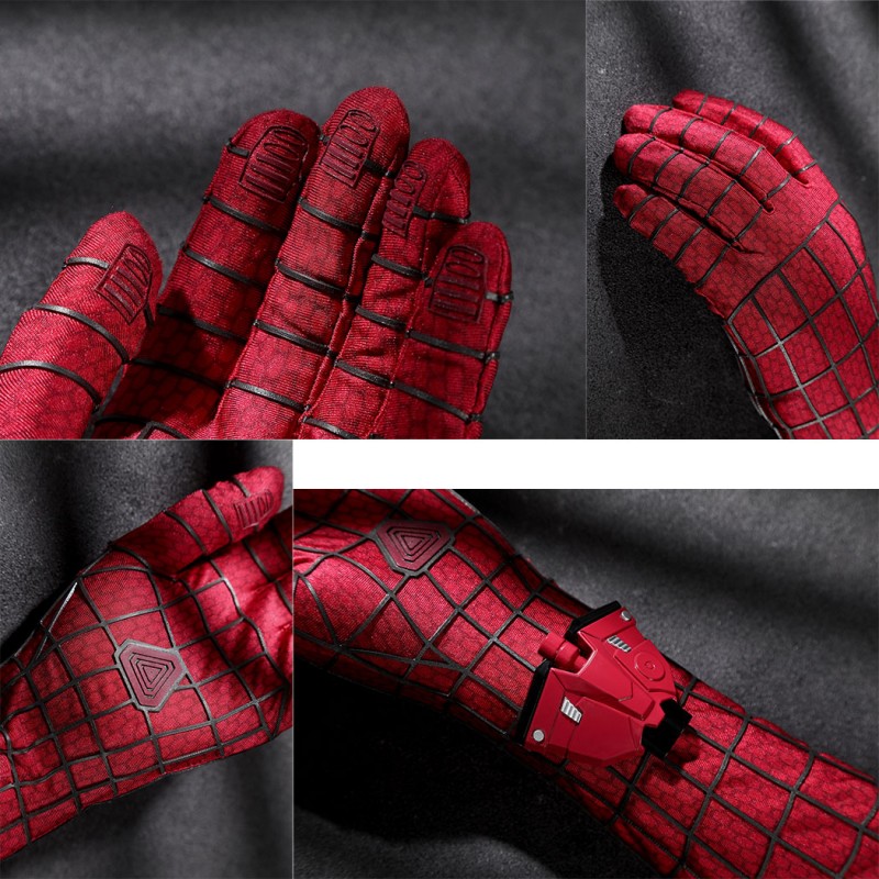 The Amazing Spider-Man 2 Cosplay Costume Peter Parker Suit Superhero Halloween Outfit