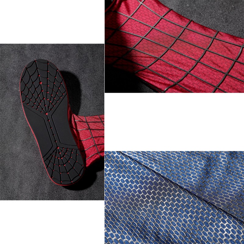 The Amazing Spider-Man 2 Cosplay Costume Peter Parker Suit Superhero Halloween Outfit