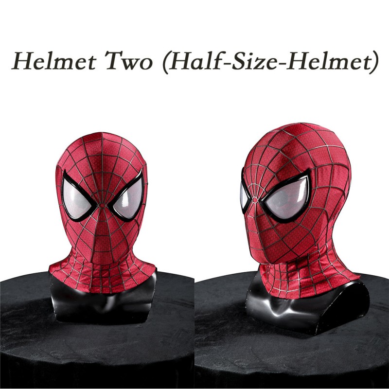 The Amazing Spider-Man 2 Cosplay Costume Peter Parker Suit Superhero Halloween Outfit