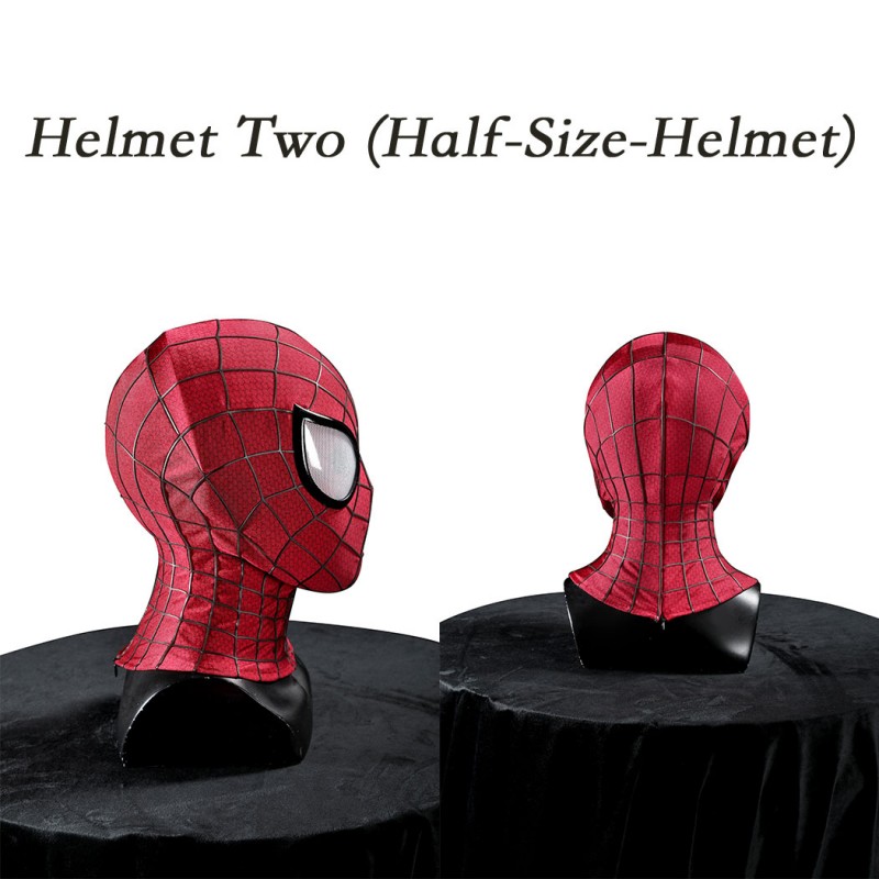 The Amazing Spider-Man 2 Cosplay Costume Peter Parker Suit Superhero Halloween Outfit