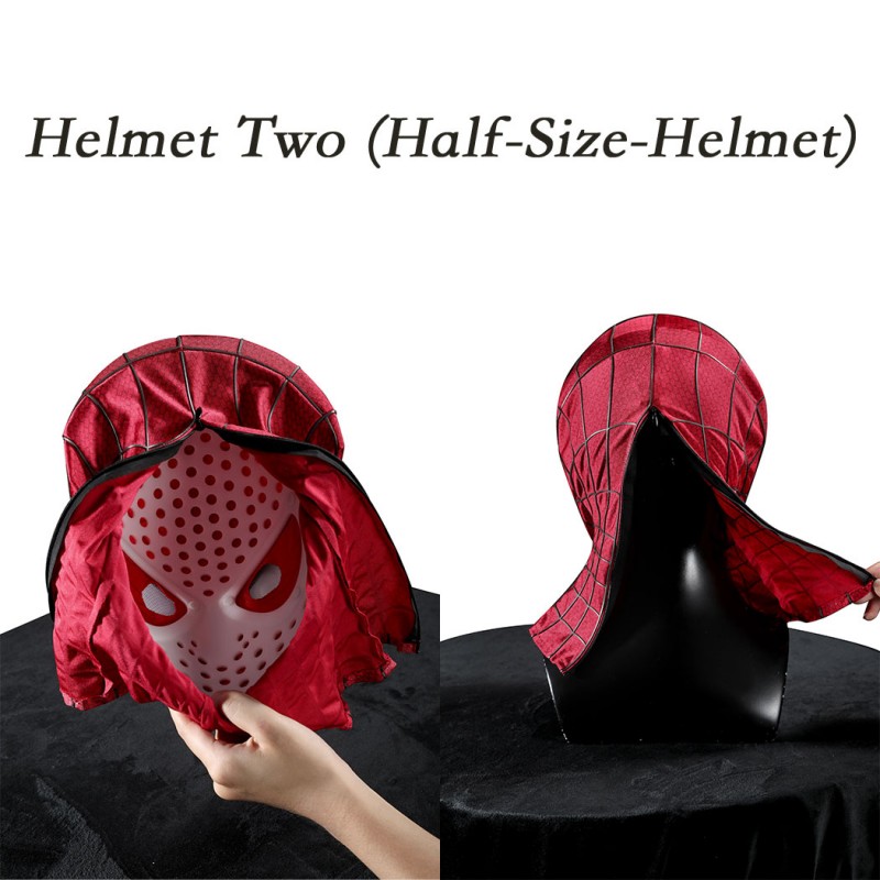 The Amazing Spider-Man 2 Cosplay Costume Peter Parker Suit Superhero Halloween Outfit