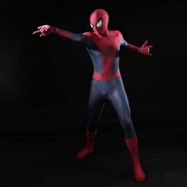 The Amazing Spider-Man 2 Cosplay Costume Peter Parker Suit Superhero Halloween Outfit