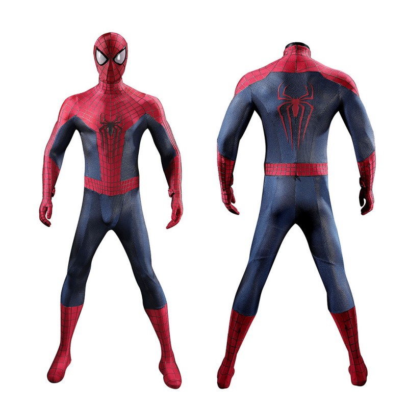 The Amazing Spider-Man 2 Cosplay Costume Peter Parker Suit Superhero Halloween Outfit
