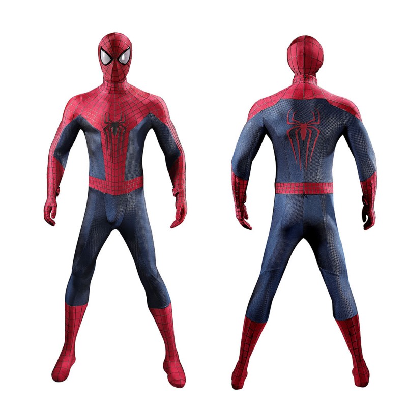 The Amazing Spider-Man 2 Cosplay Costume Peter Parker Suit Superhero Halloween Outfit
