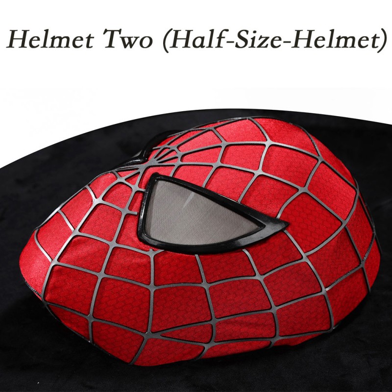Spider-Man 2 Tobey Maguire Peter Parker Cosplay Costume Premium Superhero Suit for Halloween