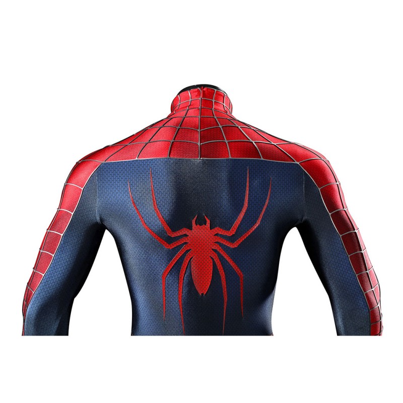 Spider-Man 2 Tobey Maguire Cosplay Costume Peter Parker Suit Superhero Outfit for Men
