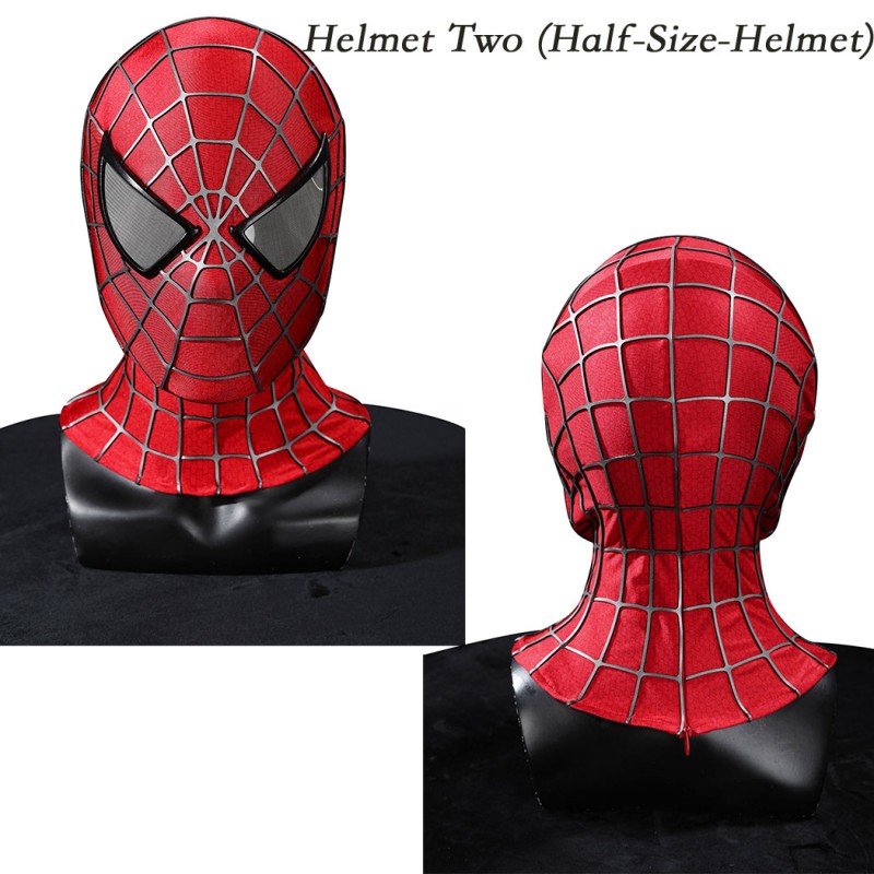 Spider-Man 2 Tobey Maguire Cosplay Costume Peter Parker Suit Superhero Outfit for Men
