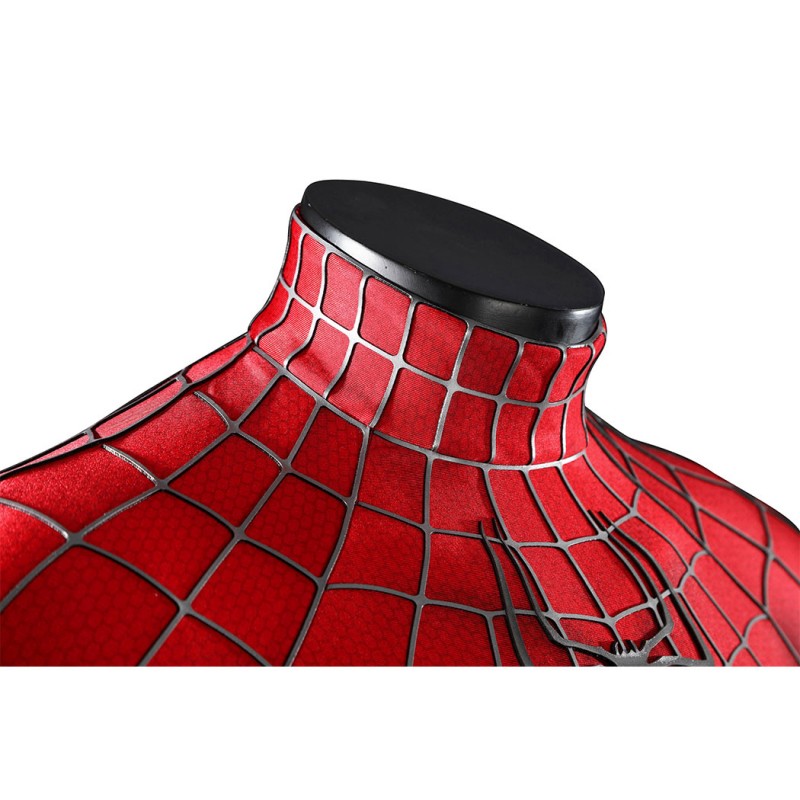 Spider-Man 2 Tobey Maguire Cosplay Costume Peter Parker Suit Superhero Outfit for Men