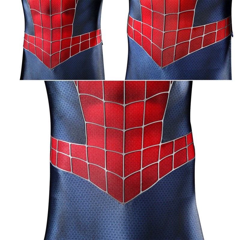 Spider-Man 2 Tobey Maguire Cosplay Costume Peter Parker Suit Superhero Outfit for Men