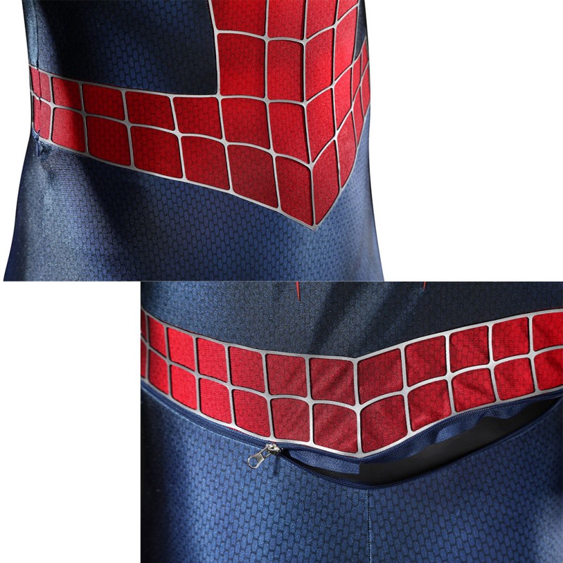 Spider-Man 2 Tobey Maguire Cosplay Costume Peter Parker Suit Superhero Outfit for Men