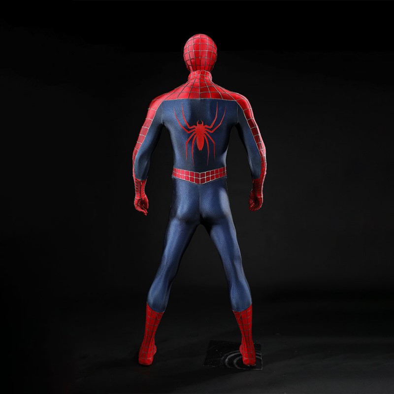 Spider-Man 2 Tobey Maguire Cosplay Costume Peter Parker Suit Superhero Outfit for Men