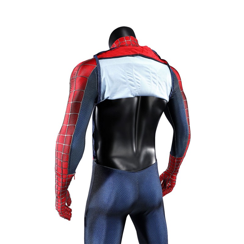 Spider-Man 2 Tobey Maguire Cosplay Costume Peter Parker Suit Superhero Outfit for Men