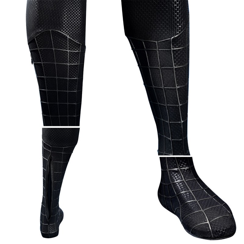 Spider-Man 3 Venom Eddie Brock Cosplay Costume Premium Symbiote Suit Black Spider Outfit