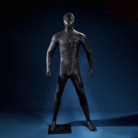 Venom Eddie Brock Cosplay Costume Spider-Man 3 Symbiote Suit Lycra Black Premium Outfit for Men