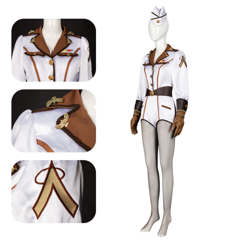 Vought Rising Private Angel Cosplay Costume The Boys Halloween Suit Full Set