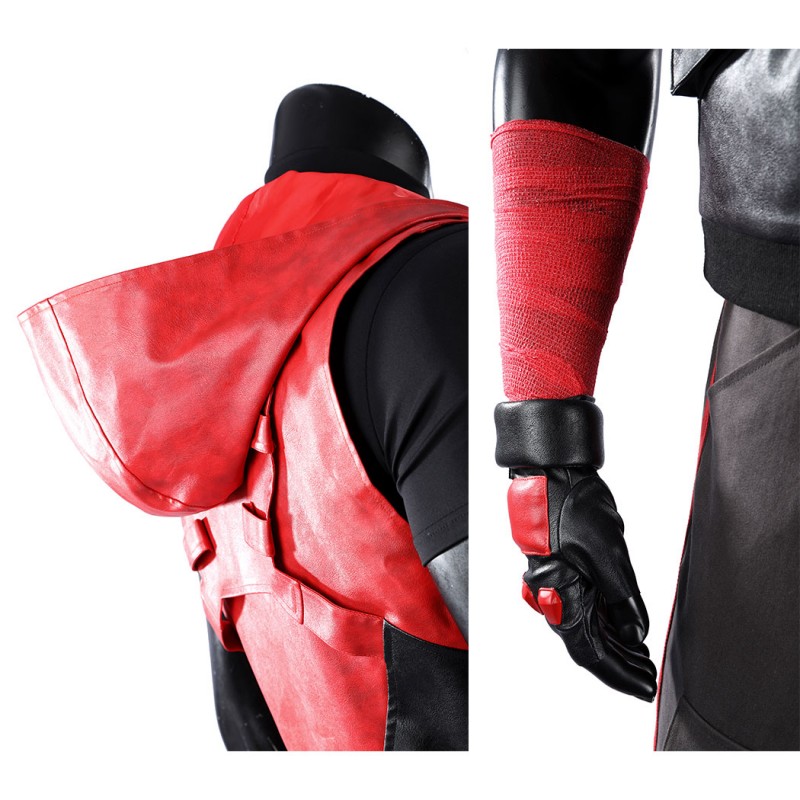 Red Hood Rebirth Cosplay Costume Jason Todd Halloween Suit