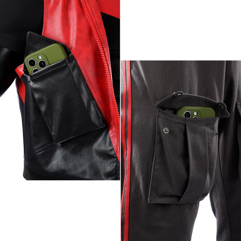 Red Hood Rebirth Cosplay Costume Jason Todd Halloween Suit