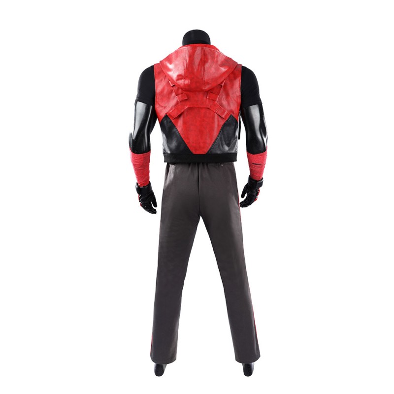 Red Hood Rebirth Cosplay Costume Jason Todd Halloween Suit