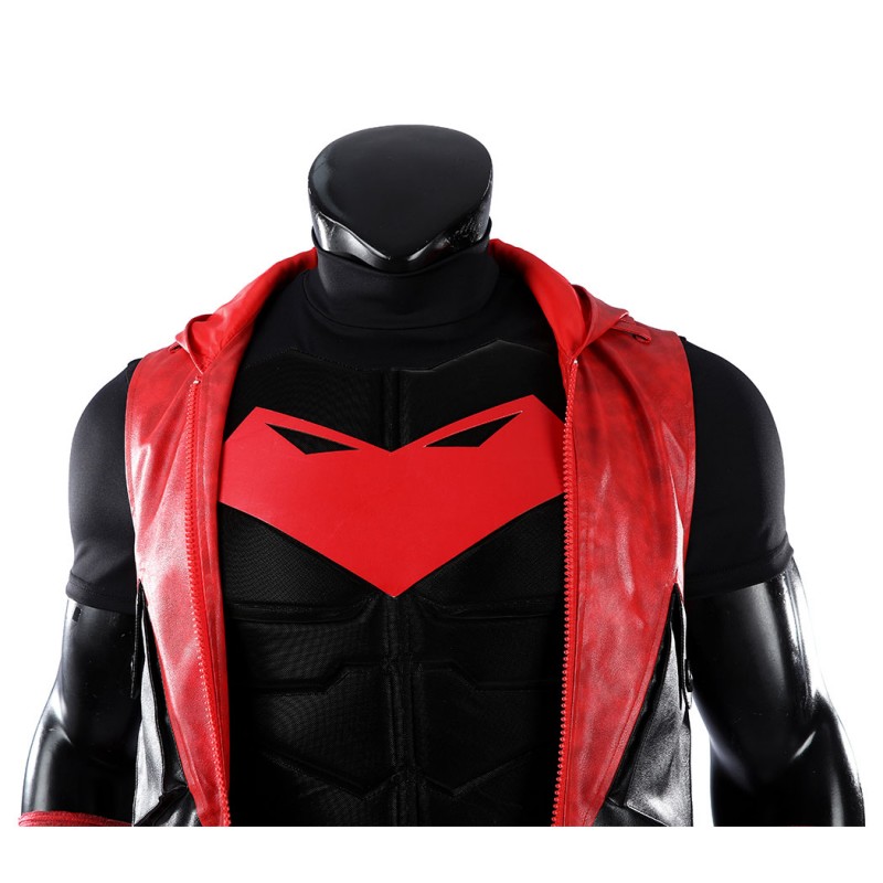 Red Hood Rebirth Cosplay Costume Jason Todd Halloween Suit