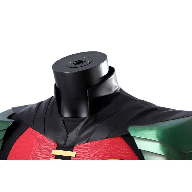 Red Robin Cosplay Costume Tim Drake Halloween Suit