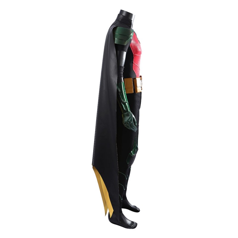 Red Robin Cosplay Costume Tim Drake Halloween Suit
